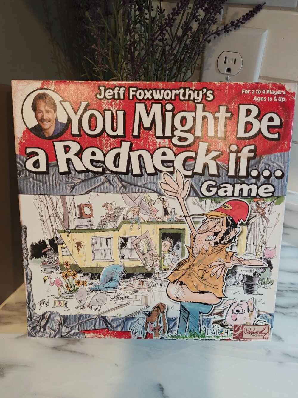 Jeff Foxworthy You Might Be a Redneck If Board Game 2006 Patch Products Trivia